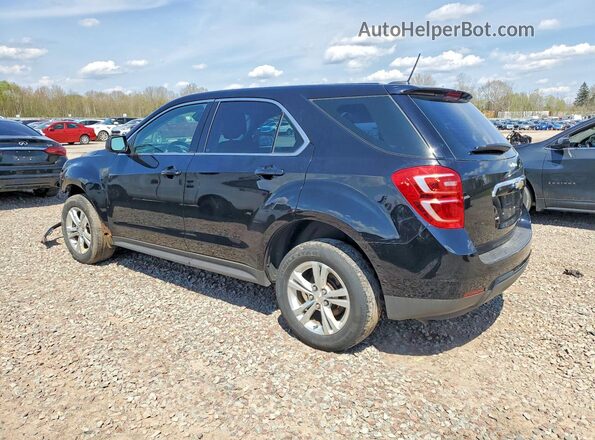 2GNALBEK4G6193179 2016 CHEVROLET EQUINOX Black Задня ліва чверть