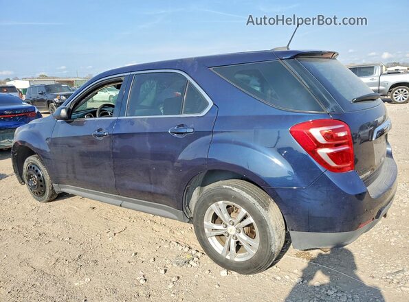 2GNALBEK6H1541935 2017 CHEVROLET EQUINOX Blue Tył lewy