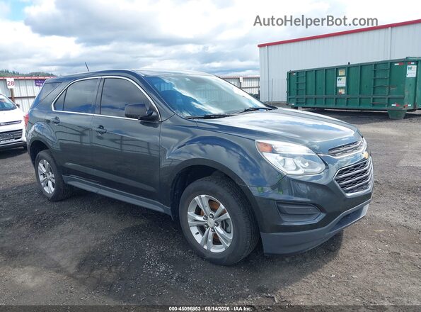 2GNALBEK6H1594098 2017 CHEVROLET EQUINOX Gray Передня права чверть