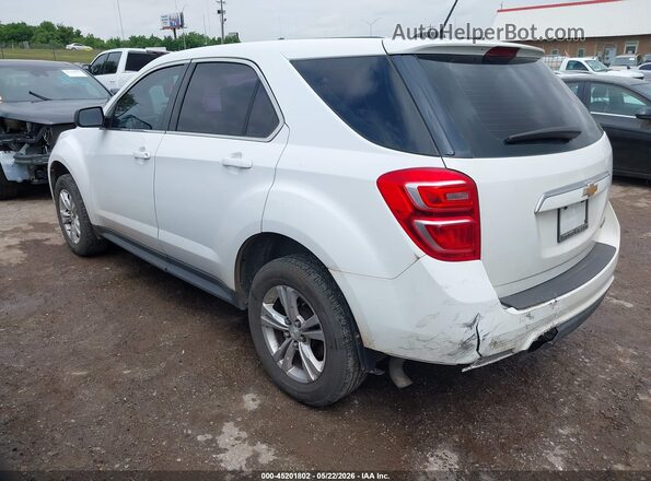 2GNALBEK7G6333600 2016 CHEVROLET EQUINOX Белый Задняя левая четверть