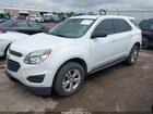 2016 Chevrolet Equinox Ls Белый vin: 2GNALBEK7G6333600