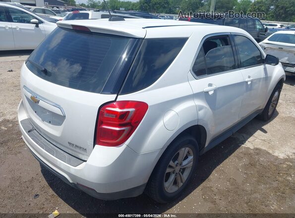 2GNALBEKXG1127443 2016 CHEVROLET EQUINOX Белый Задняя правая четверть
