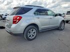 2016 Chevrolet Equinox Lt Серебряный vin: 2GNALCEK0G1123276