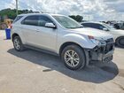 2016 Chevrolet Equinox Lt Серебряный vin: 2GNALCEK0G1123276