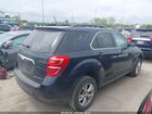 2016 Chevrolet Equinox Lt Синий vin: 2GNALCEK0G6297626