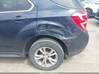 2016 Chevrolet Equinox Lt Синий vin: 2GNALCEK0G6297626