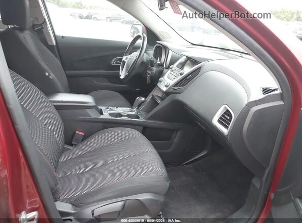 2GNALCEK1G1129460 2016 CHEVROLET EQUINOX Maroon Widok wnętrza z przodu