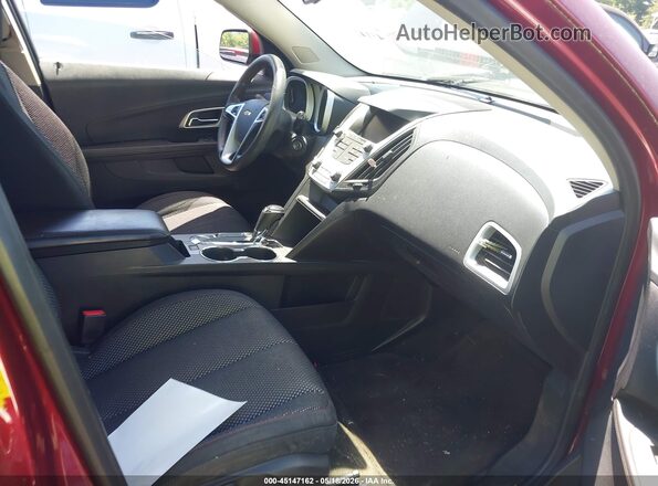 2GNALCEK1G1183065 2016 CHEVROLET EQUINOX Red Widok wnętrza z przodu