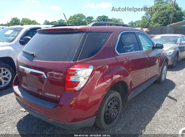 2GNALCEK1G1183065 2016 CHEVROLET EQUINOX Red Tył prawy
