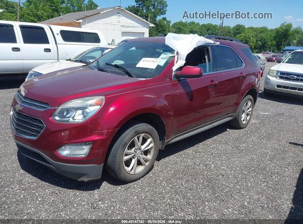 2GNALCEK1G1183065 2016 CHEVROLET EQUINOX Red Przód lewy