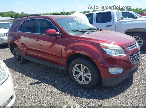 2GNALCEK1G1183065 2016 CHEVROLET EQUINOX Red Przód prawy