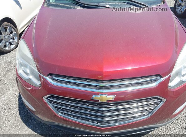 2GNALCEK1G1183065 2016 CHEVROLET EQUINOX Red Widok z przodu