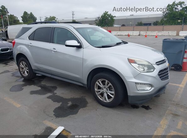 2GNALCEK1G1186127 2016 CHEVROLET EQUINOX Серебряный Передняя правая четверть