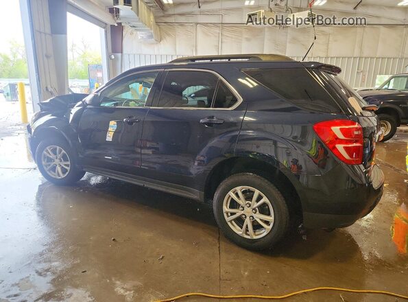 2GNALCEK1H1573102 2017 CHEVROLET EQUINOX Синий Задняя левая четверть
