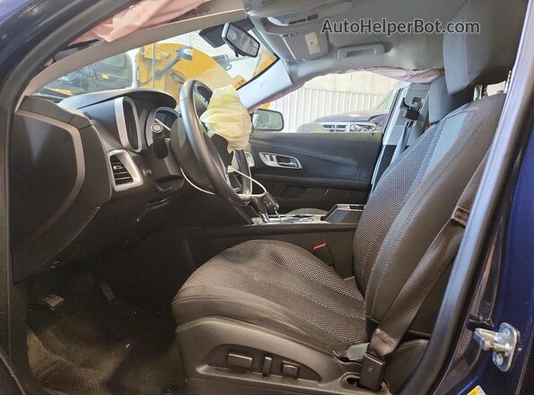 2GNALCEK1H1573102 2017 CHEVROLET EQUINOX Синий Вид салона спереди