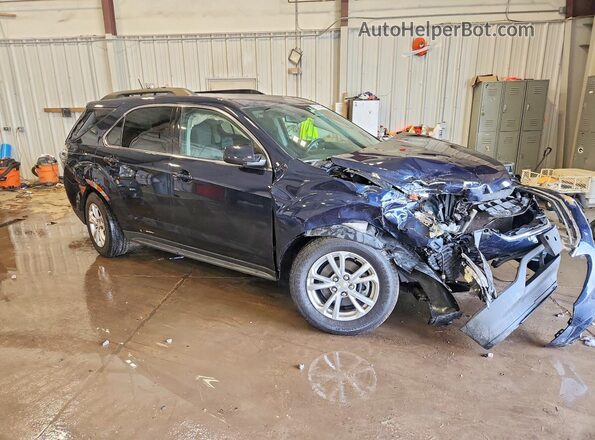 2GNALCEK1H1573102 2017 CHEVROLET EQUINOX Синий Передняя правая четверть