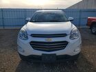 2017 Chevrolet Equinox Lt White vin: 2GNALCEK1H6125087