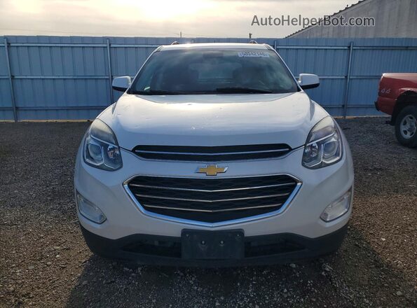 2GNALCEK1H6125087 2017 CHEVROLET EQUINOX White Widok z przodu