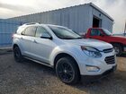 2017 Chevrolet Equinox Lt White vin: 2GNALCEK1H6125087