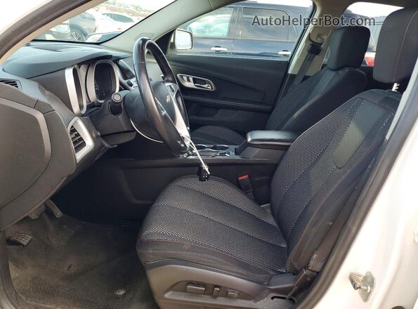 2GNALCEK1H6125087 2017 CHEVROLET EQUINOX White Widok wnętrza z przodu