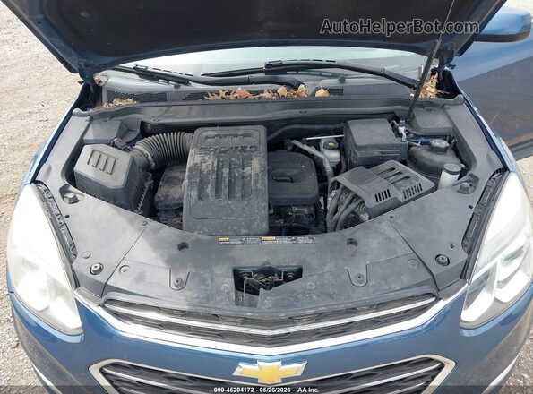 2GNALCEK1H6226243 2017 CHEVROLET EQUINOX Синий Вид сзади