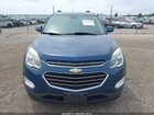 2017 Chevrolet Equinox Lt Синий vin: 2GNALCEK1H6226243