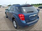 2017 Chevrolet Equinox Lt Синий vin: 2GNALCEK1H6226243