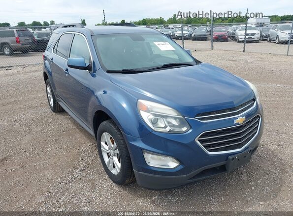 2GNALCEK1H6226243 2017 CHEVROLET EQUINOX Синий Передняя правая четверть
