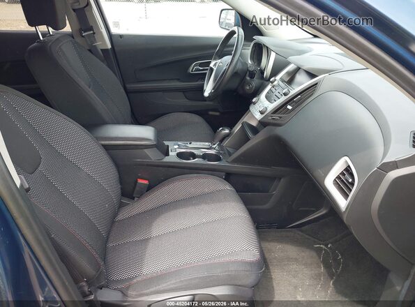 2GNALCEK1H6226243 2017 CHEVROLET EQUINOX Синий Вид салона спереди