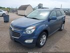 2017 Chevrolet Equinox Lt Синий vin: 2GNALCEK1H6226243