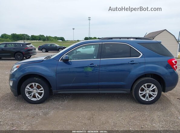 2GNALCEK1H6226243 2017 CHEVROLET EQUINOX Синий Панорамный вид салона 360°