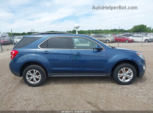 2GNALCEK1H6226243 2017 CHEVROLET EQUINOX Синий Вид задней части салона