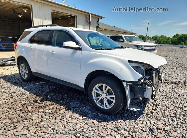 2GNALCEK2H6163752 2017 CHEVROLET EQUINOX Белый Передняя правая четверть