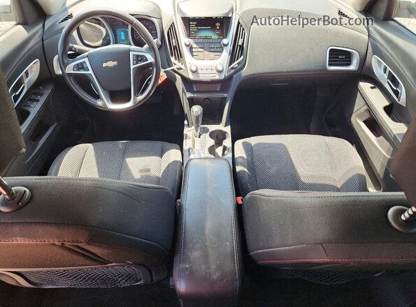 2GNALCEK2H6163752 2017 CHEVROLET EQUINOX Белый Вид панели приборов