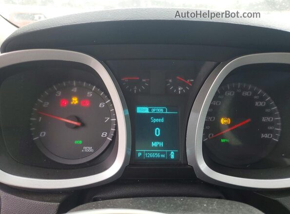 2GNALCEK3G1163352 2016 CHEVROLET EQUINOX Gold Widok zestawu wskaźników