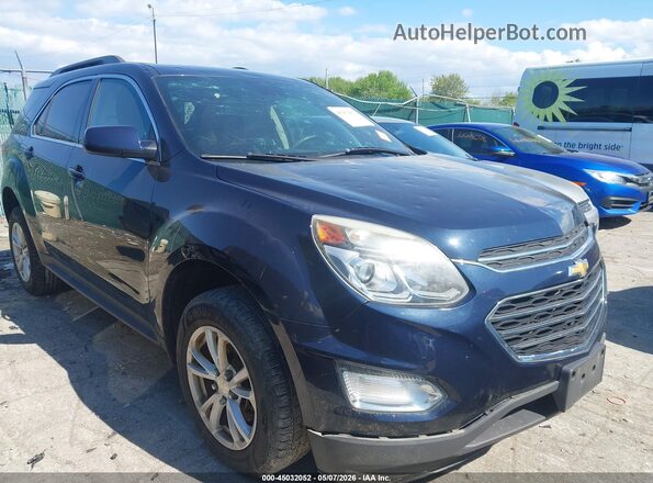 2GNALCEK3G6341294 2016 CHEVROLET EQUINOX Синий Передняя правая четверть