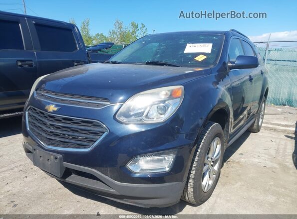 2GNALCEK3G6341294 2016 CHEVROLET EQUINOX Синий Передняя левая четверть