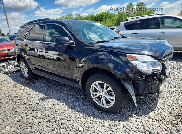 2GNALCEK3H6266422 2017 CHEVROLET EQUINOX Черный Передняя правая четверть