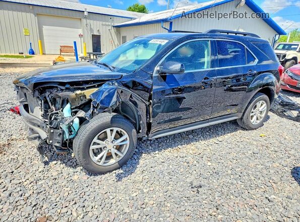 2GNALCEK3H6266422 2017 CHEVROLET EQUINOX Черный Передняя левая четверть