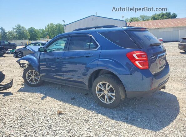 2GNALCEK4G6164531 2016 CHEVROLET EQUINOX Синий Задняя левая четверть