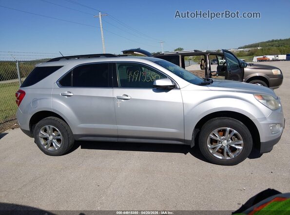 2GNALCEK4H1550395 2017 CHEVROLET EQUINOX Silver Widok wnętrza z tyłu