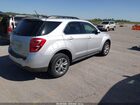 2017 Chevrolet Equinox Lt Silver vin: 2GNALCEK4H1550395