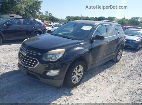 2GNALCEK4H1611289 2017 CHEVROLET EQUINOX Черный Передняя левая четверть