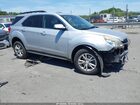 2017 Chevrolet Equinox Lt Серебряный vin: 2GNALCEK4H6311688