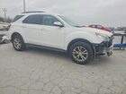 2016 Chevrolet Equinox Lt White vin: 2GNALCEK5G6291689