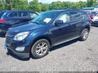 2017 Chevrolet Equinox Lt Dark Blue vin: 2GNALCEK5H1574897