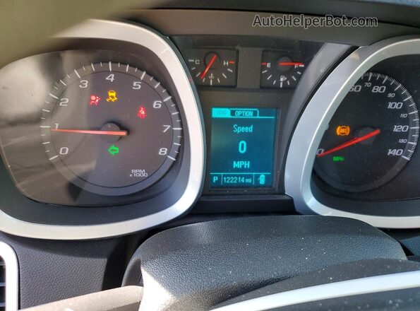 2GNALCEK5H1592252 2017 CHEVROLET EQUINOX Черный Вид щитка приборов