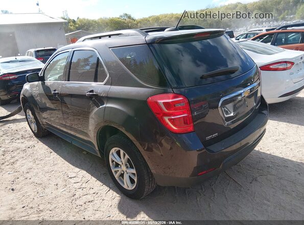 2GNALCEK6G6155376 2016 CHEVROLET EQUINOX Черный Задняя левая четверть