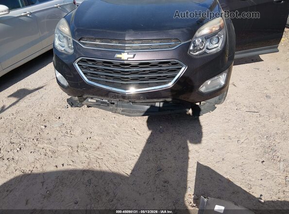 2GNALCEK6G6155376 2016 CHEVROLET EQUINOX Черный Вид спереди