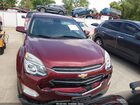 2017 Chevrolet Equinox Lt Красный vin: 2GNALCEK6H1576299